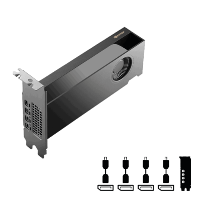 כרטיס מסך Pny Nvidia RTX PRO 2000 Blackwell 16GB GDDR7 Bulk