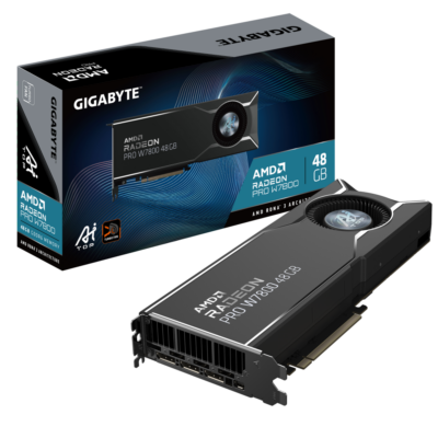 כרטיס מסך Gigabyte Radeon Pro W7800 AI TOP 48GB