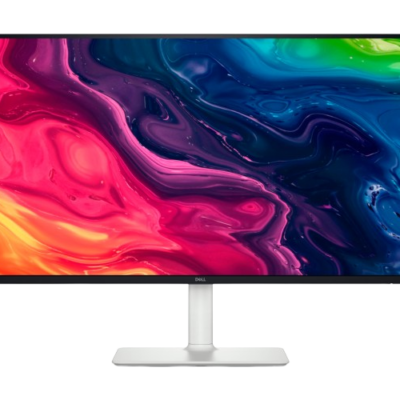 מסך לבן Dell S2725QS 4K 4ms IPS 27 Pivot 120hz Speakers HDMI DP