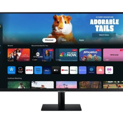 מסך חכם SAMSUNG S32 VA 4Ms FHD WIFI BT Tizen os HDR10 Speakers