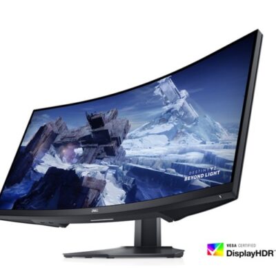 מסך קעור DELL S3422DWG WQHD144hz HDR400 21:9 1ms FreeSync Pro