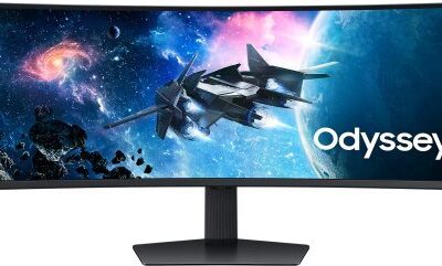 מסך Samsung Odyssey G9 48.7 Ultra Wide 32:9 DQHD 240Hz 1ms VA HDR