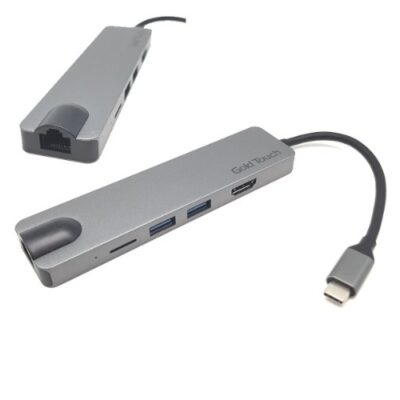 תחנת עגינה אוניברסלית HDMI USB3.1-Type C