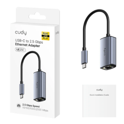 כרטיס רשת CUDY USB-C to 2.5Gb