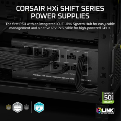 ספק Corsair RM1500i SHIFT 80plus Platinum Fully Modular ATX3.1