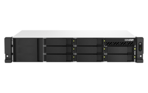 QNAP NAS TS-873AeU-RP-4G 8BAY/AMD Ryzen 4-core2.2GHz/2x2.5GbE/4GB RAM