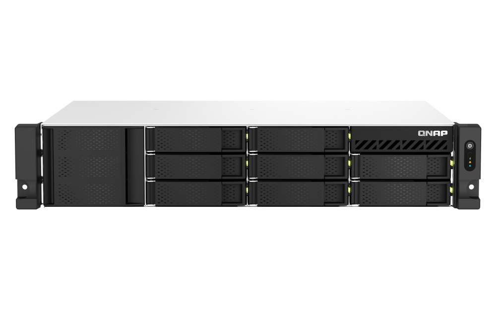 QNAP NAS TS-873AeU-RP-4G 8BAY/AMD Ryzen 4-core2.2GHz/2x2.5GbE/4GB RAM