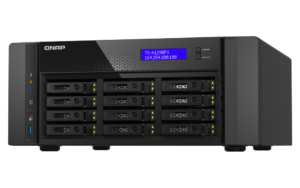 QNAP TS-h1290FX-7232P-64G – NAS ‏12 מפרצי U.2 NVMe עם 25GbE
