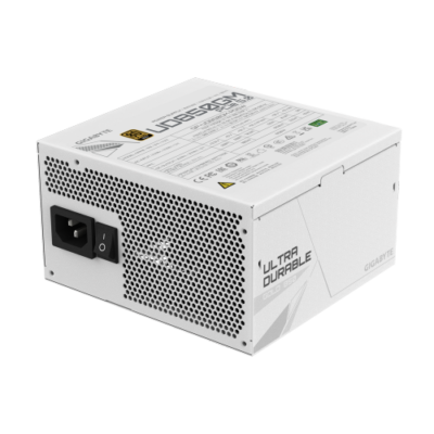 ספק כוח לבן Gigabyte UD850GM PG5 ICE 850W 80 Plus Gold ATX 3.1