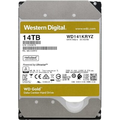 דיסק Western Digital 14TB Gold Enterprise HDD 7200RPM 512MB Cache