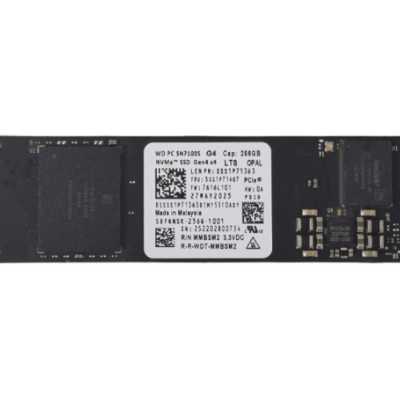 דיסק פנימי WD PC SN740/7100S NVMe SSD 256GB M.2 2280