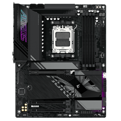 לוח אם GIGABYTE X870E AORUS ELITE WIFI7 ATX DDR5 AM5 BT 2.5GBE LA