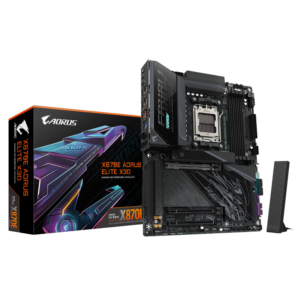 לוח אם Gigabyte X870E AORUS ELITE X3D DDR5 AM5 ATX WIFI7