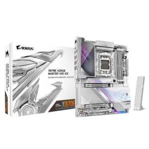 לוח אם GIGABYTE X870E AORUS MASTER X3D ICE WIFI7 ATX BT 10GBE
