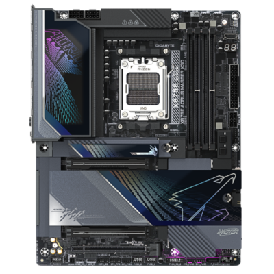 לוח אם Gigabyte X870E A MASTER X X3D 10GB/5GB lan Wifi 7 Usb 4.0