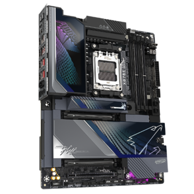 לוח אם Gigabyte X870E A MASTER X X3D 10GB/5GB lan Wifi 7 Usb 4.0
