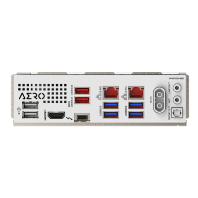 לוח לאינטל דור 15 Gigabyte Z890 AERO G DUAL 2.5 Lan 5Xm.2 TB4