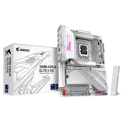 לוח לאינטל דור 15 Gigabyte Z890 AORUS ELITE X ICE ATX LGA1851