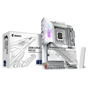 לוח לאינטל דור 15 Gigabyte Z890 AORUS PRO ICE 5GbE ATX LGA1851
