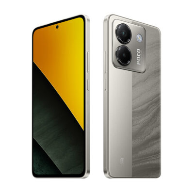 סמארטפון POCO M7 Pro 5G גרסה 12GB+512GB בצבע כסוף