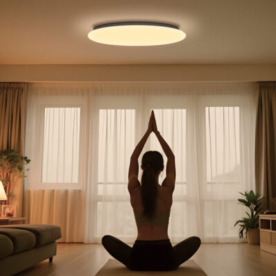 מנורת תקרה חכמה Yeelight 50W דגם Yeelight ARWEN Ceiling Light D600