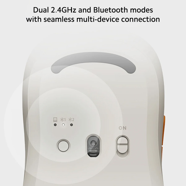 עכבר אלחוטי 3 מצבים דור 3 דגם Xiaomi Wireless Mouse 3 בצבע שחור