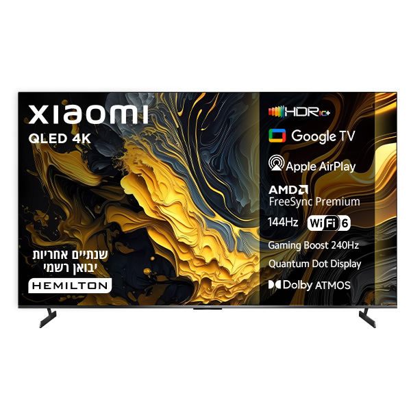 טלוויזיה ''100 QLED 4K שיאומי ''Xiaomi TV Max 100
