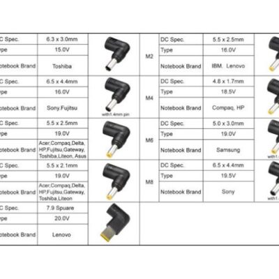שנאי אוניברסלי למחשב נייד EZcool Power Adapter AD-805