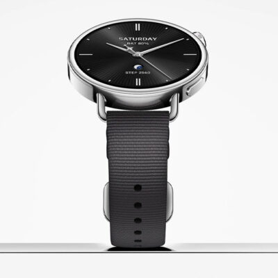 שעון ספורט נשי חכם שיאומי דגם Xiaomi Watch S4 41mm בצבע שחור