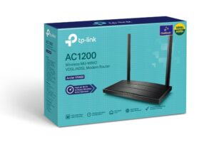 נתב TP-LINK Archer VR400 V3 AC1200 WiFi VDSL/ADSL Modem Router