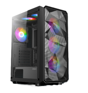 מחשב AX83 ARGB 700W H610M I5-12400F 8GB 500GB NVMME RTX3050