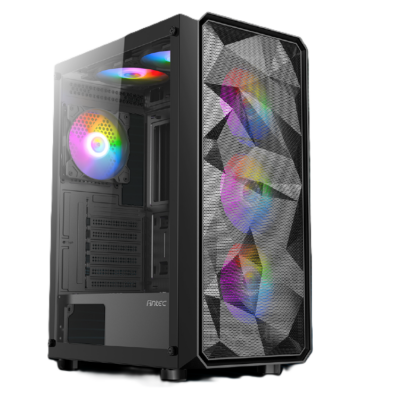 מחשב AX83 ARGB 700W H610M I5-12400F 8GB 500GB NVMME RTX3050