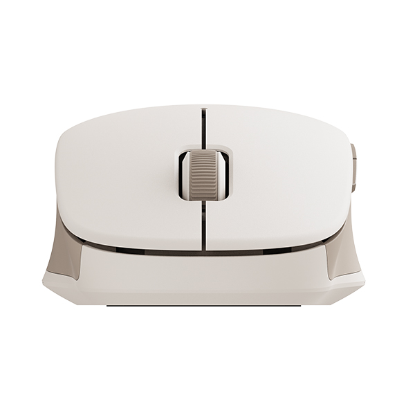 עכבר אלחוטי 2 מצבים דור 2 שיאומי דגם Xiaomi Dual-mode Wireless Mouse 2 בצבע לבן