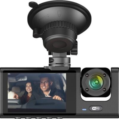 מצלמת רכב דו כיוונית PROVISION T2 Dual FHD WIFI CAMERA