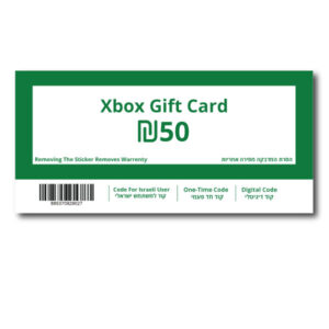 Xbox Gift Card 50ILS