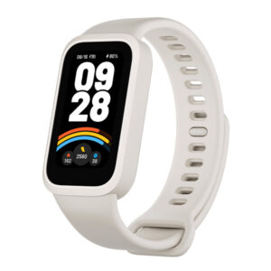 צמיד כושר חכם דור 9 דגם Xiaomi Smart Band 9 Active בצבע לבן