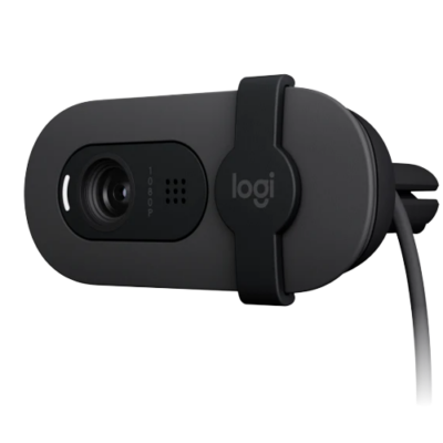 מצלמת רשת LOGITECH BRIO 105 FHD Built in Mic Auto Brightness