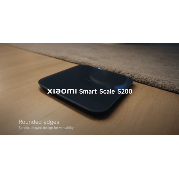 משקל מדידה חכם דגם Xiaomi Smart Scale S200 בצבע לבן