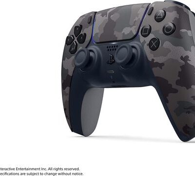 בקר אלחוטי DualSense ל-PlayStation 5 בצבע Gray Camouflage