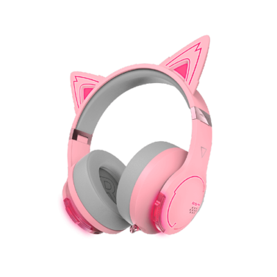 אוזניות גיימינג Edifier G5BT Cat Pink Wireless Gaming Headset BT