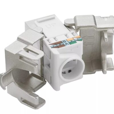 מחבר נקבה RJ-45 Cat 6A  Female Connector