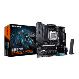 לוח אם Gigabyte B850M Gaming X WiFi6E Micro-ATX DDR5 AM5 BT 2.5GB