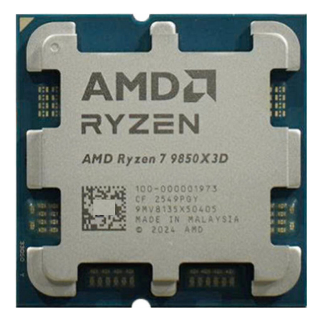מעבד AMD Ryzen7 9850X3D Tray With Radeon Graphics AM5