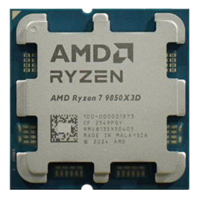 מעבד AMD Ryzen7 9850X3D Tray With Radeon Graphics AM5