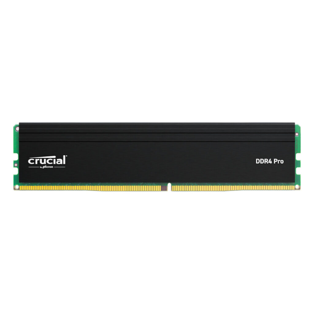 זכרון לנייח Crucial Pro 32GB DDR4 3200Mhz C22 intel XMP 2.0