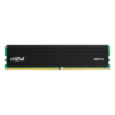 זכרון לנייח Crucial Pro 32GB DDR4 3200Mhz C22 intel XMP 2.0