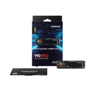 דיסק פנימי Samsung 990 PRO 4TB GEN4 up to 7450 read 6900 Write