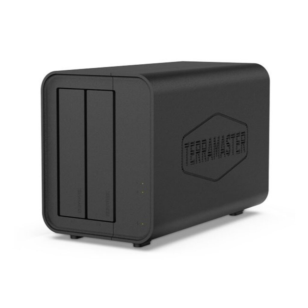 שרת אחסון Terramaster F2-212 2-BAY NAS 1619B 1GB 1GbE