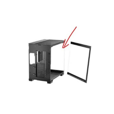 זכוכית קדמית למארז שחור Antec C8 Black