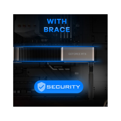 תומך לכרטיס מסך Antec GPU Holder IGPU Black